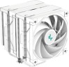 Устройство охлаждения(кулер) Deepcool AK620 Soc-AM5/AM4/1200/1700/1851 белый 4-pin 28dB Al+Cu 260W 1456gr Ret (R-AK620-WHNNMT-G-1)