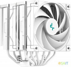 Устройство охлаждения(кулер) Deepcool AK620 Soc-AM5/AM4/1200/1700/1851 белый 4-pin 28dB Al+Cu 260W 1456gr Ret (R-AK620-WHNNMT-G-1)