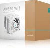 Устройство охлаждения(кулер) Deepcool AK620 Soc-AM5/AM4/1200/1700/1851 белый 4-pin 28dB Al+Cu 260W 1456gr Ret (R-AK620-WHNNMT-G-1)