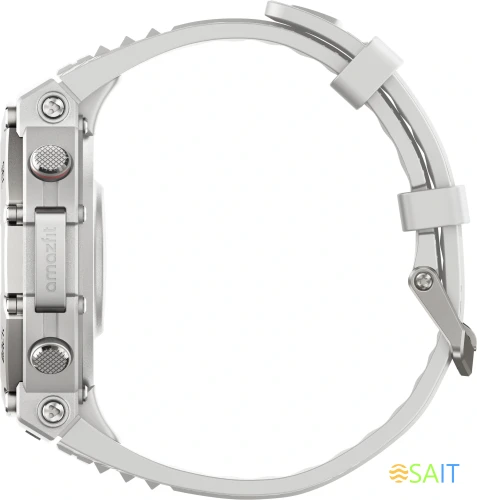 Смарт-часы Amazfit T-Rex 3 A2323 48.5мм 1.5" AMOLED корп.серый рем.серый разм.брасл.:145-210мм (6970100377811)