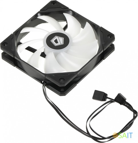 Вентилятор для корпуса ID-Cooling TF-12025 ARGB 120х120x25 черный 4-pin 31дБ (TF-12025-ARGB) Ret