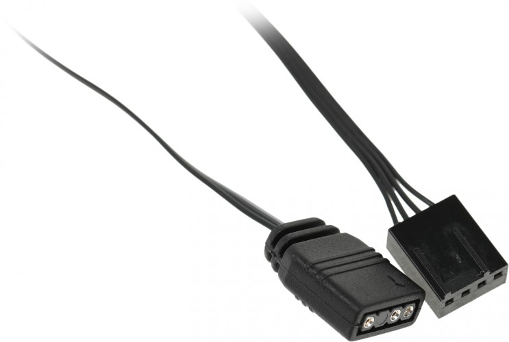 Вентилятор для корпуса ID-Cooling TF-12025 ARGB 120х120x25 черный 4-pin 31дБ (TF-12025-ARGB) Ret