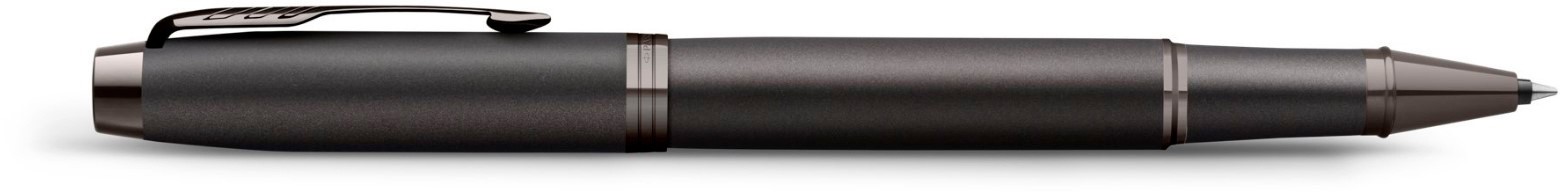Ручка роллер Parker IM Monochrome T328 (2172960) Gun Metal F черн. черн. подар.кор.