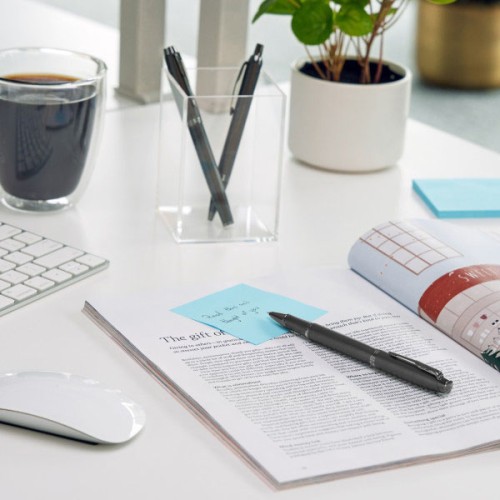 Ручка роллер Parker IM Monochrome T328 (2172960) Gun Metal F черн. черн. подар.кор.