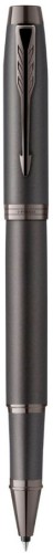 Ручка роллер Parker IM Monochrome T328 (2172960) Gun Metal F черн. черн. подар.кор.