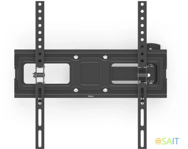Кронштейн для телевизора Hama 00220832 черный 32"-65" макс.30кг настенный поворотно-выдвижной и наклонный