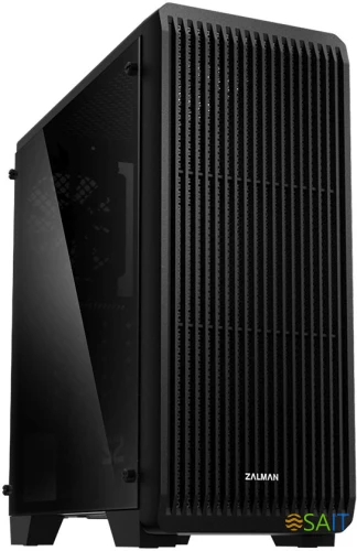 Корпус Zalman S2 TG черный без БП ATX 4x120mm 2xUSB2.0 1xUSB3.0 audio bott PSU