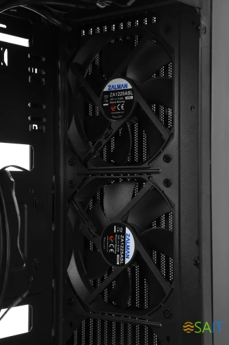 Корпус Zalman S2 TG черный без БП ATX 4x120mm 2xUSB2.0 1xUSB3.0 audio bott PSU