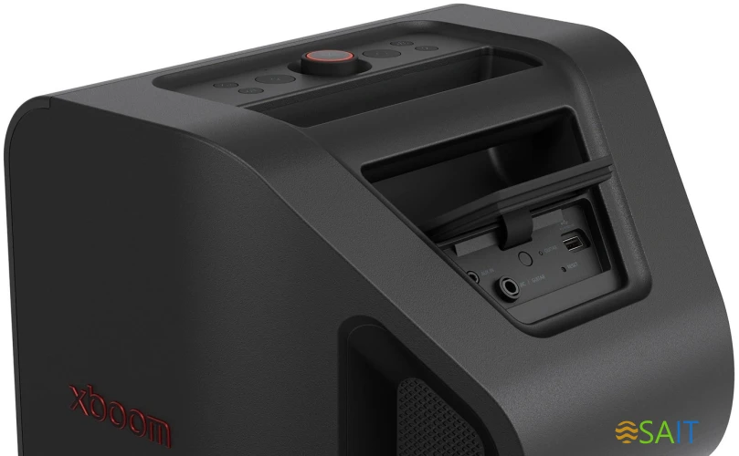 Колонка порт. LG Xboom STAGE черный 120W 2.1 BT 4700mAh (STAGE301)