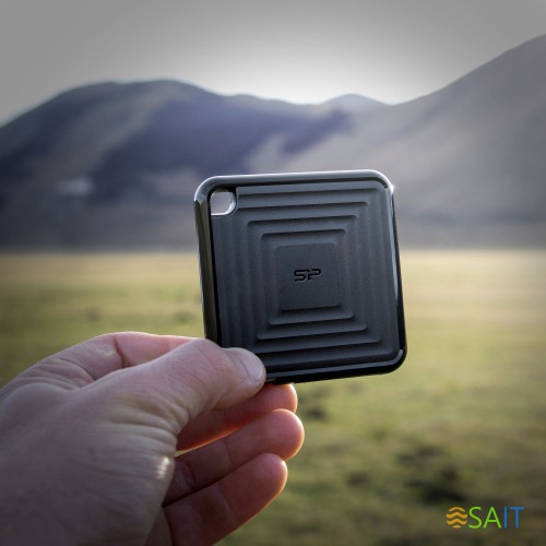 Накопитель SSD Silicon Power USB-C 2TB SP020TBPSDPC60CK PC60 1.8" черный