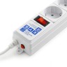 Фильтр-удлинитель Power Cube B 5.0 м 5 розеток (белый) 10А/2,2кВт Power Cube B (5 м, 5 розеток)