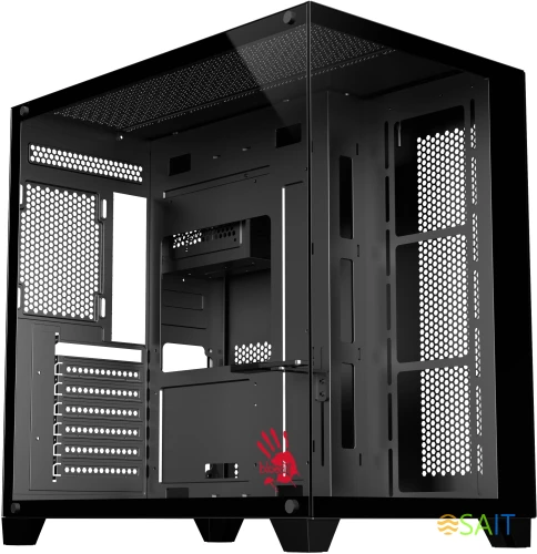 Корпус Bloody BD-CC111 черный без БП ATX 10x120mm 1xUSB2.0 1xUSB3.0 audio