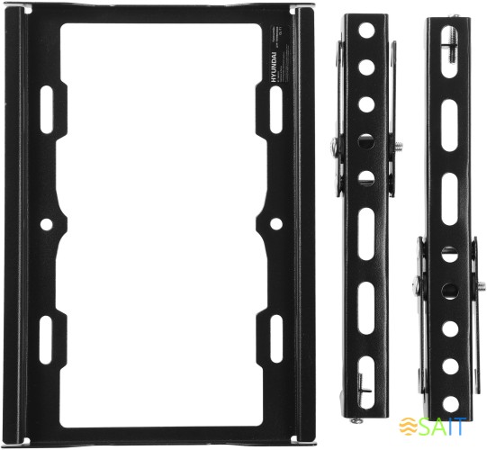 Кронштейн для телевизора Hyundai GL-T1 черный 15"-48" макс.25кг настенный наклон