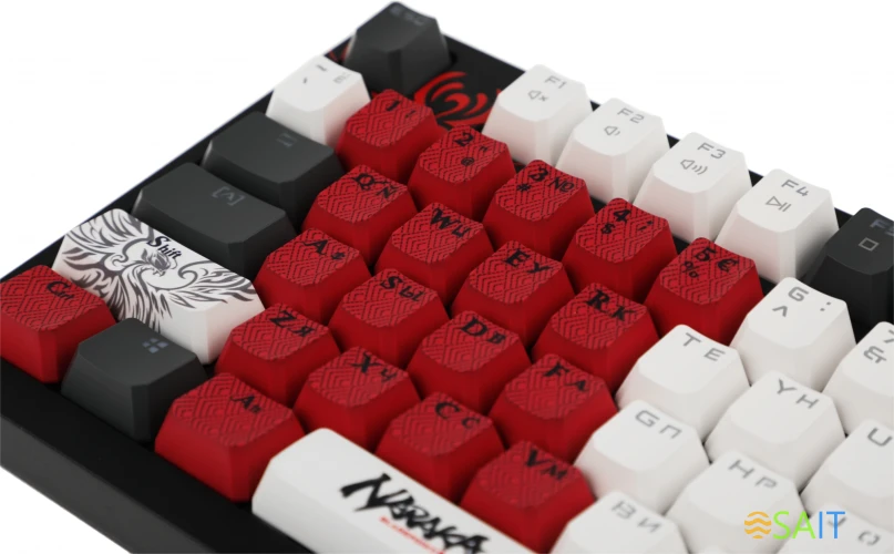 Клавиатура A4Tech Bloody S98 Naraka BLMS Plus механическая черный/красный USB for gamer LED (S98 NARAKA BLMS RED PLUS)