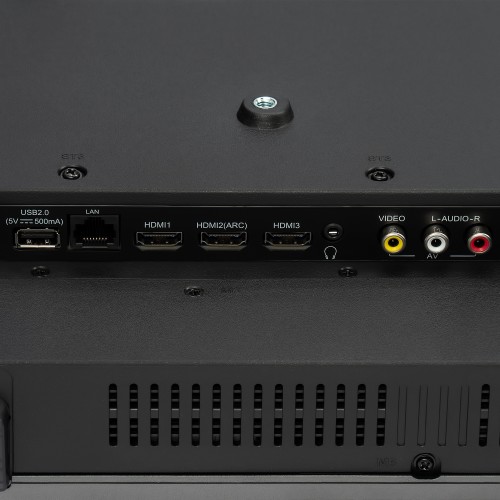 Телевизор LED Starwind 43" SW-LED43UG400 Яндекс.ТВ стальной 4K Ultra HD 60Hz DVB-T DVB-T2 DVB-C DVB-S DVB-S2 USB WiFi Smart TV