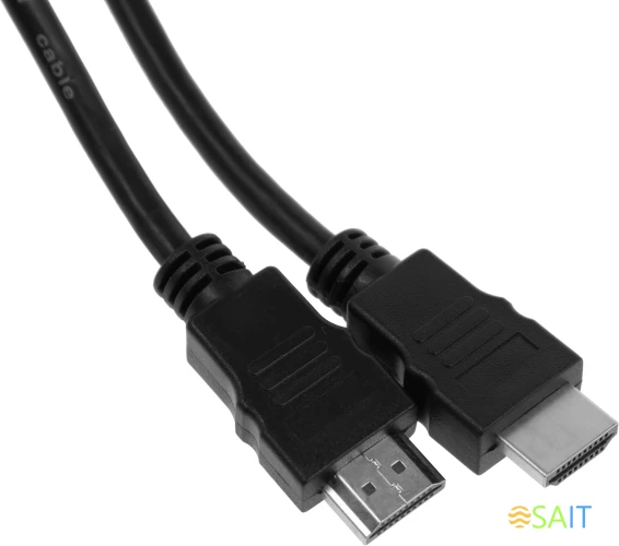 Кабель соединительный аудио-видео Premier 5-813 HDMI (m)/HDMI (m) 0.5м. феррит.кольца черный (5-813 0.5)