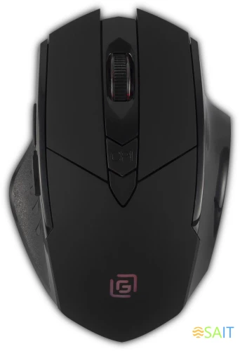 Мышь Оклик 780GW черный оптическая 3200dpi беспров. USB для ноутбука 6but (1903012)