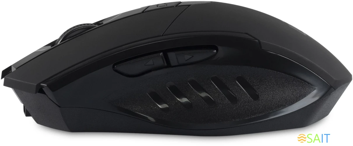 Мышь Оклик 780GW черный оптическая 3200dpi беспров. USB для ноутбука 6but (1903012)