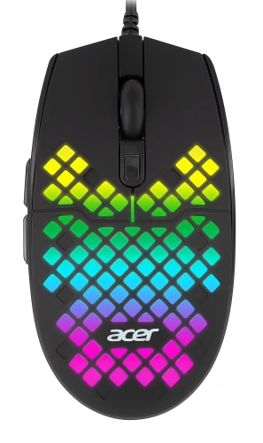 Мышь Acer OMW134 черный оптическая 3200dpi USB 5but (ZL.MCEEE.018)