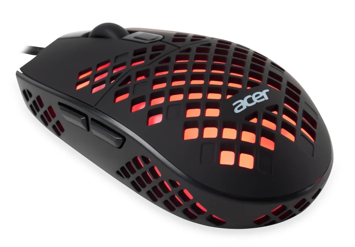 Мышь Acer OMW134 черный оптическая 3200dpi USB 5but (ZL.MCEEE.018)