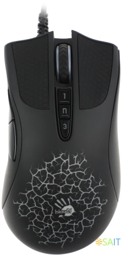 Мышь A4Tech Bloody A90 черный оптическая 6200dpi USB 8but