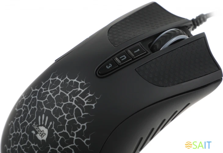 Мышь A4Tech Bloody A90 черный оптическая 6200dpi USB 8but
