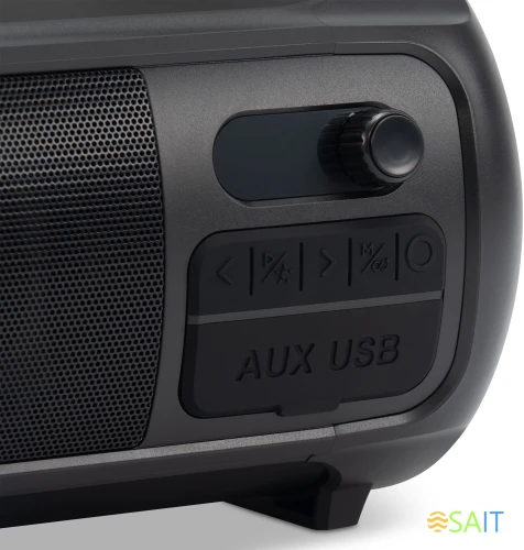 Колонка порт. Digma D-PS1523 черный 25W 2.0 BT 10м 1800mAh (SP1523B)