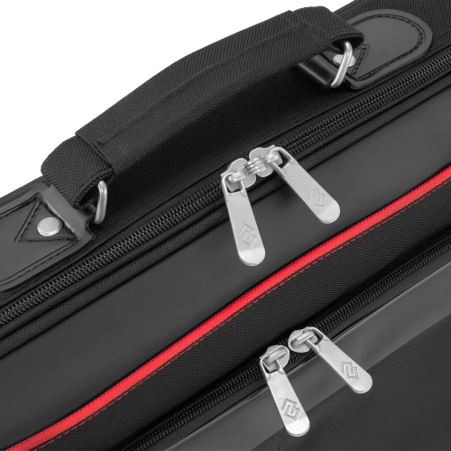 Сумка для ноутбука 15.6" Digma HC-211 черный/красный полиэстер (HC211BKR)