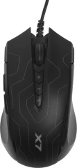 Мышь A4Tech X89 Maze черный оптическая 2400dpi USB 8but (X89 (MAZE))