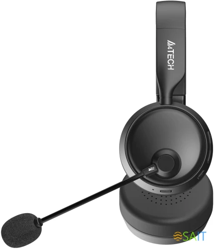 Наушники с микрофоном A4Tech BH235 черный мониторные BT оголовье