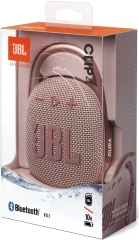 Колонка порт. JBL Clip 4 розовый 5W 1.0 BT 15м 500mAh (JBLCLIP4PINK)