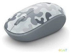 Мышь Microsoft Arctic Camo серый оптическая 4000dpi беспров. BT для ноутбука 2but (8KX-00005)