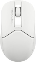 Мышь A4Tech Fstyler FB12S белый оптическая 1200dpi silent беспров. BT/Radio USB 2but (FB12S USB WHITE)