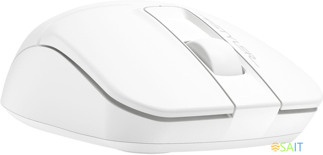 Мышь A4Tech Fstyler FB12S белый оптическая 1200dpi silent беспров. BT/Radio USB 2but (FB12S USB WHITE)