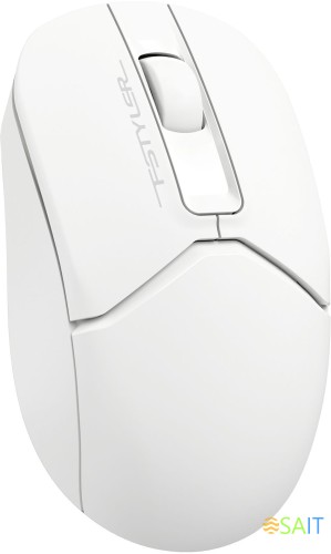 Мышь A4Tech Fstyler FB12S белый оптическая 1200dpi silent беспров. BT/Radio USB 2but (FB12S USB WHITE)