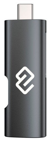 Устройство чтения карт памяти USB Type-C Digma CR-CU2522-G серый