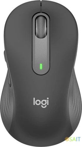 Мышь Logitech M650 Large графитовый оптическая 4000dpi silent беспров. BT/Radio USB 5but (910-006388)