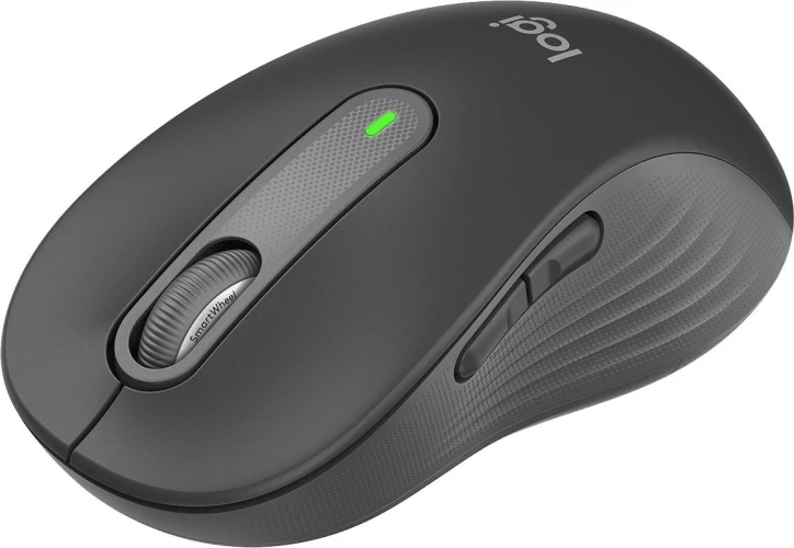 Мышь Logitech M650 Large графитовый оптическая 4000dpi silent беспров. BT/Radio USB 5but (910-006388)