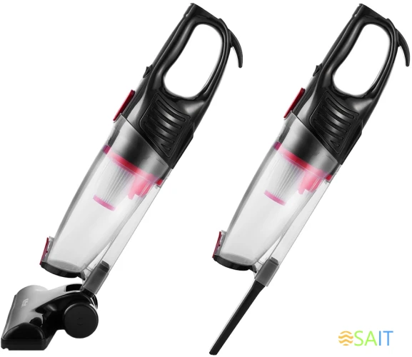 Пылесос ручной Kitfort КТ-597-1 600Вт черный/красный