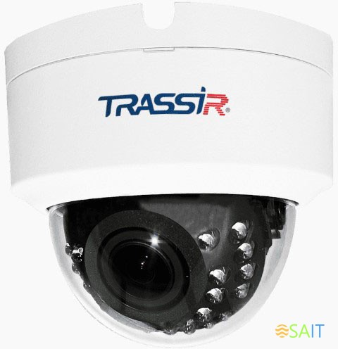 Камера видеонаблюдения IP Trassir TR-D3123IR2 2.7-13.5мм цв. корп.:белый