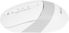Мышь A4Tech Fstyler FG10S белый/серый оптическая 2000dpi silent беспров. USB для ноутбука 4but (FG10S WHITE)