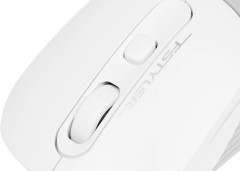 Мышь A4Tech Fstyler FG10S белый/серый оптическая 2000dpi silent беспров. USB для ноутбука 4but (FG10S WHITE)