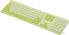 Клавиатура + мышь Acer OCC205 клав:зеленый/желтый мышь:зеленый/желтый USB беспроводная slim Multimedia (ZL.ACCEE.00E)