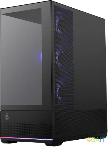 Корпус MSI MAG Pano 110R PZ черный без БП ATX 6x120mm 4x140mm 2xUSB3.0 audio AirDuct bott PSU