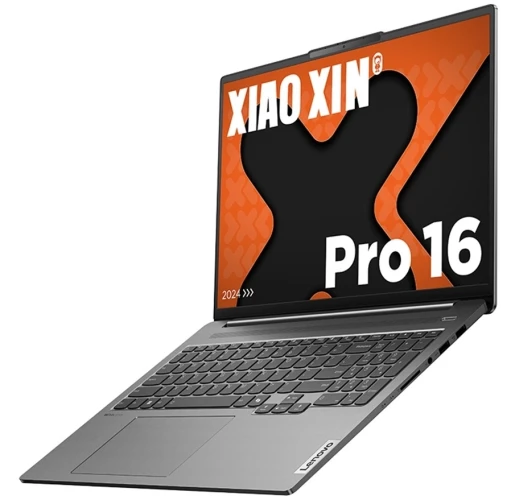 Ноутбук Lenovo Xiaoxin Pro16 IAH7 Core i7 12700H 16Gb SSD512Gb Intel Iris Xe graphics 16" IPS 2.5K (2560x1600) Windows 11 trial (для ознакомления) Home grey WiFi BT Cam (1746613)
