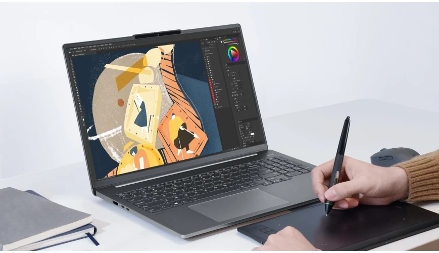 Ноутбук Lenovo Xiaoxin Pro16 IAH7 Core i7 12700H 16Gb SSD512Gb Intel Iris Xe graphics 16" IPS 2.5K (2560x1600) Windows 11 trial (для ознакомления) Home grey WiFi BT Cam (1746613)