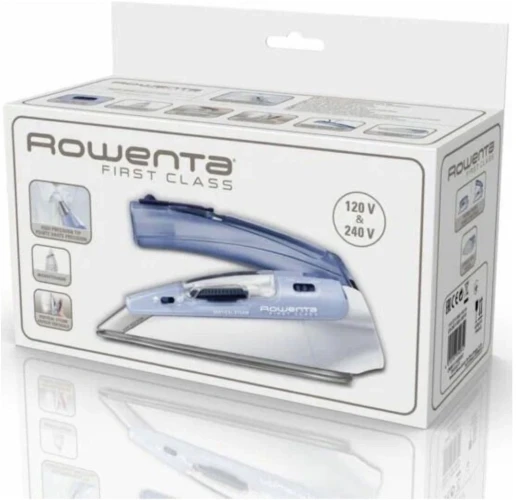 Утюг дорожный Rowenta DA 1510 1000Вт белый/синий