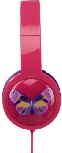 Наушники мониторные Hama Blink`n Kids 1.2м розовый проводные оголовье (00135664)