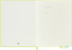 Блокнот Moleskine CLASSIC QP092C2 XLarge 190х250мм 192стр. нелинованный твердая обложка лайм