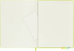 Блокнот Moleskine CLASSIC QP092C2 XLarge 190х250мм 192стр. нелинованный твердая обложка лайм